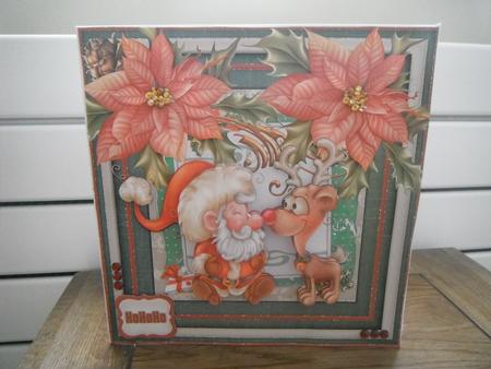 Cardtopper Best Buddy Christmas 546 by Tina Fair