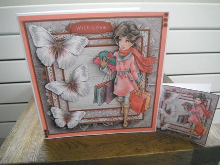 Cardtopper Shoping 558 by Tina Fair