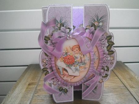 Shoe Fairy A5 Tri-fold Fancy Card Mini Kit by Tina Fair