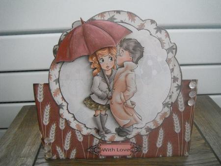Over the Top Card Happy Couple 594 by Tina Fair