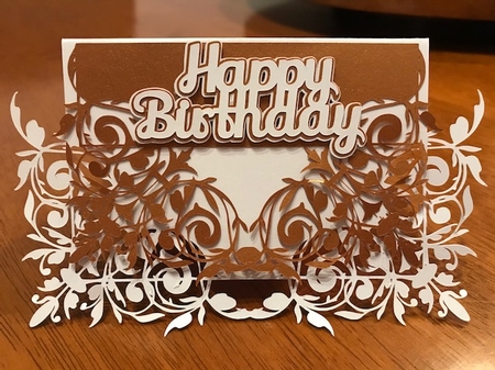 Happy Birthday 1 Card by Tina Orphin