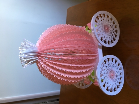 3D Tealight Carriage by Tina Orphin