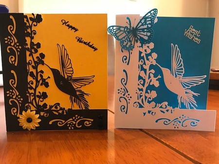 Bird Card by Tina Orphin