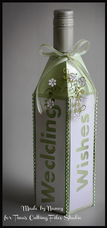 Wine Bottle Box Wraps Bumper Pack Set 3 Wedding /romance by Tina Fallon