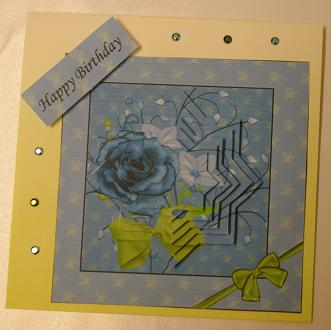 Happy Birthday with Sympathy by Tineke Juggins