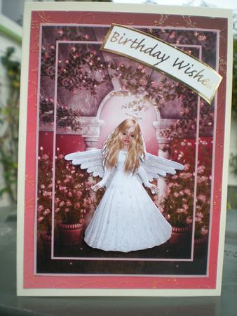 Angels Garden Card Front Kit by Toni Marie Judd