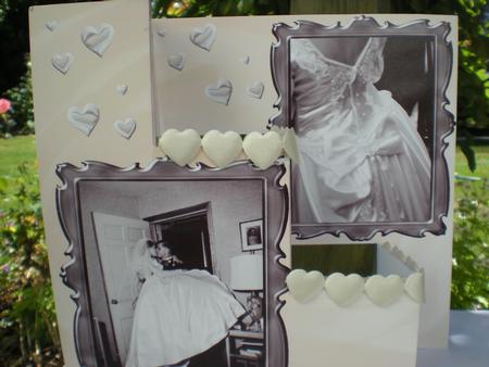 3 Step B&w Wedding Card by Toni Marie Judd