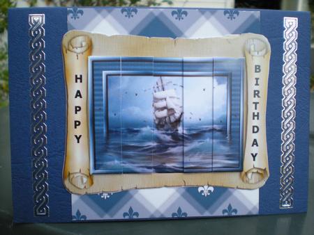Ship in a Scroll by Toni Marie Judd