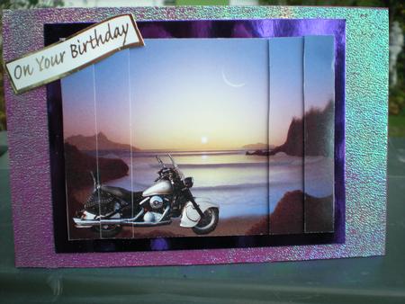 Kawasaki Dreams Motorbike Night Rider Fantasy by Toni Marie Judd