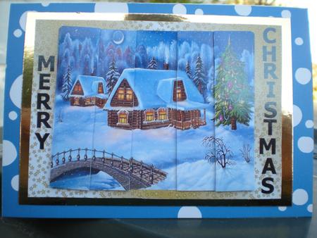 Merry Christmas from Across the Bridge by Toni Marie Judd