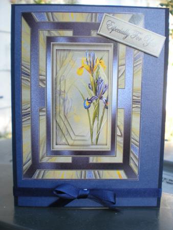 Iris Quick Card by Toni Marie Judd