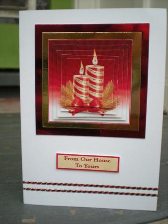 Christmas Candles by Toni Marie Judd