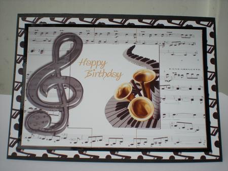 Music Black N White by Toni Marie Judd