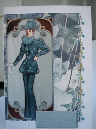 Tantalizing Turquoise Vintage Ladies Panels or Toppers by Toni Marie Judd
