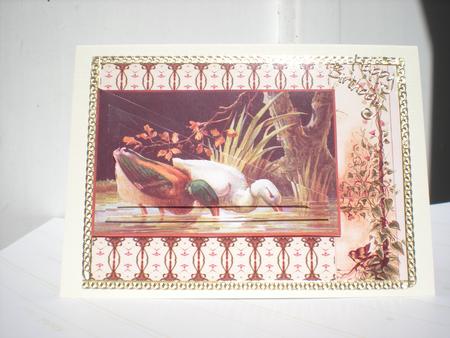 Duck in the Reed Corner Stacker by Toni Marie Judd