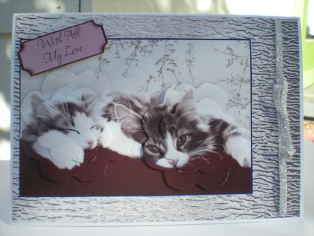 Silver Foiled 2 by Toni Marie Judd
