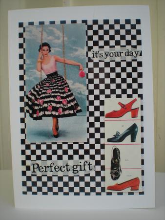 Black & White Chequered by Toni Marie Judd