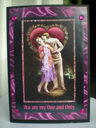 You Are My One and Only Card Front by Toni Marie Judd