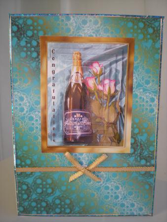 Champagne and Roses Pyramid by Toni Marie Judd