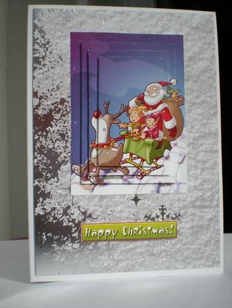 Santas Little Helpers Pyramid. by Toni Marie Judd