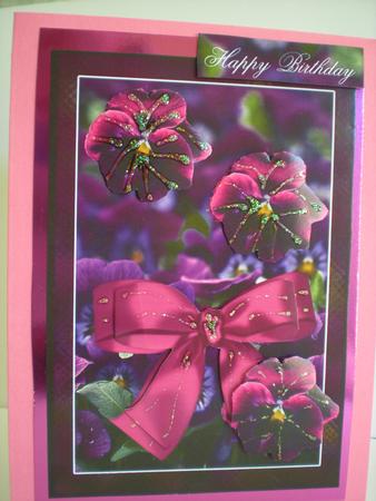 Purple Pansies by Toni Marie Judd