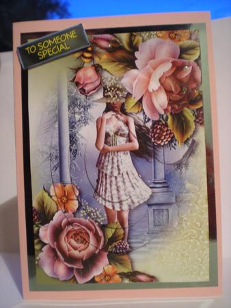 English Rose in the Summer Oval Pyramid by Toni Marie Judd