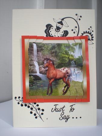 Pony by Waterfall Wavy Side Stacker by Toni Marie Judd