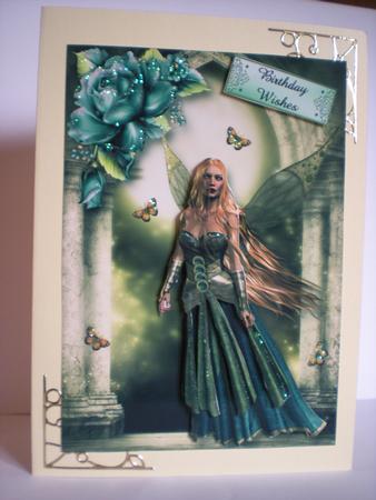 Teal Luna Fairy Queen by Toni Marie Judd