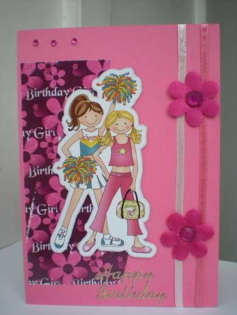 Birthday Girl Backing Paper by Toni Marie Judd