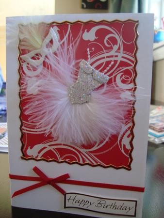 Elegant Red Background by Toni Marie Judd
