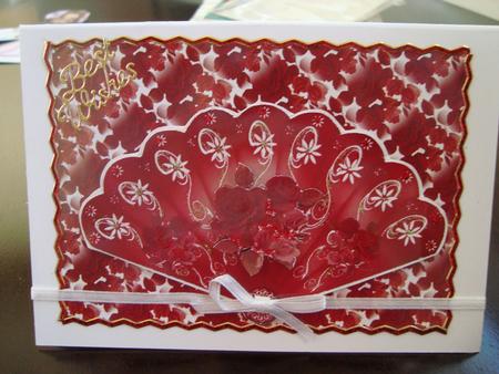 Rose Patterned Fan #4 by Toni Marie Judd