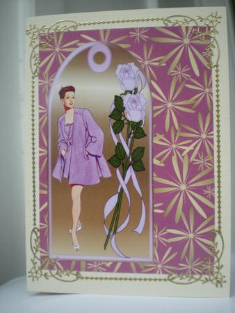 Funky Flowers Paper (lilac) by Toni Marie Judd