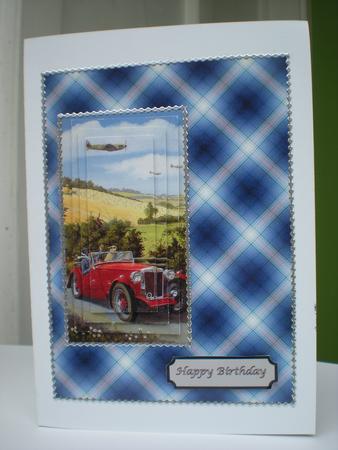 Well Plaid Winter Paper 3 by Toni Marie Judd