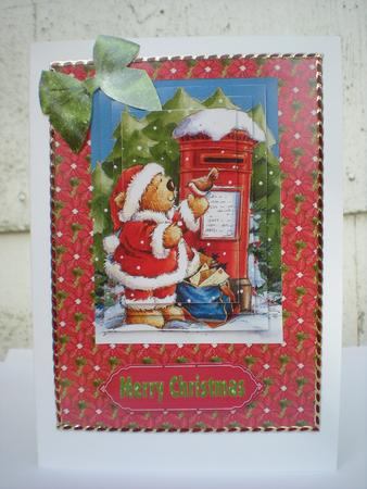 Pretty Poinsettias Christmas Backing Paper by Toni Marie Judd