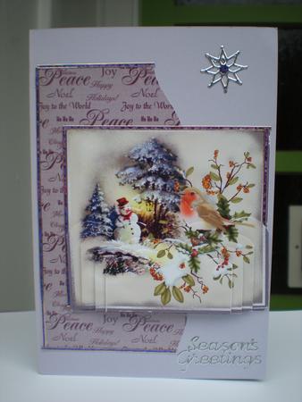 Subtle Shade Christmas Sentiments Backing Paper by Toni Marie Judd