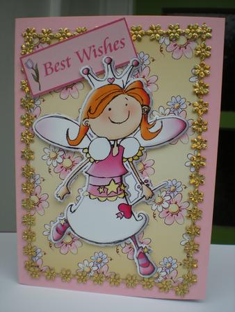 Daisy Splash 1 Background Paper by Toni Marie Judd