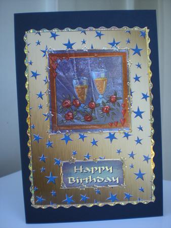 Elegant Christmas Greetings Matching Backing Paper by Toni Marie Judd