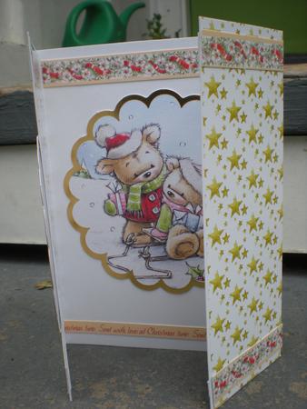 Christmas Stars Backing Paper by Toni Marie Judd