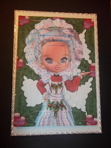Mary Christmas A4 Tunnel Card Kit by Tracey Barrett