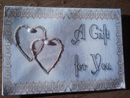 Wedding/anniversary Money Wallet by Tracey Barrett