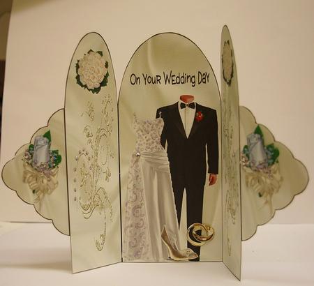 On Your Wedding Day, Trifold by Tracey Duckmanton