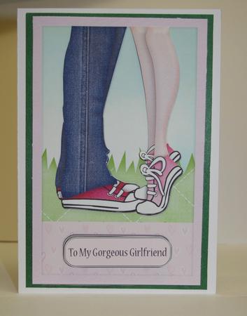 Tip Toes Quick Card by Tracey Duckmanton