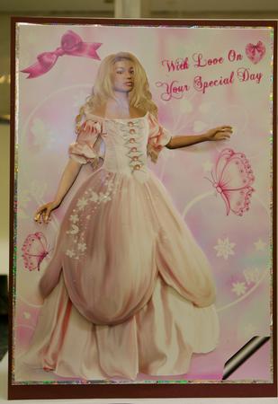 Pretty Princess, A4 Topper by Tracey Duckmanton
