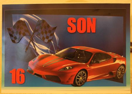 A4 Ferrari by Tracey Duckmanton