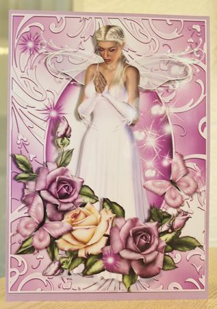 The Prayer White Angel by Tracey Duckmanton