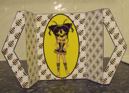 Starla Bee Triangle Front Gatefold by Tracey Duckmanton