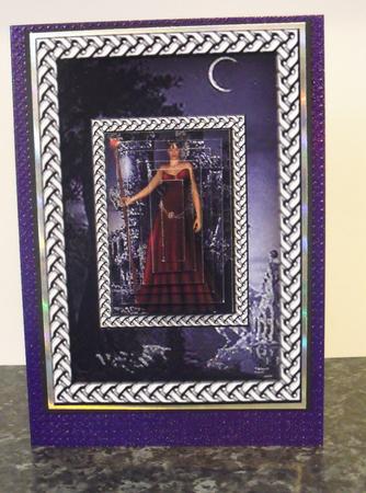 Mystikal Majik A5 Pyramid Card Front by Tracey Duckmanton
