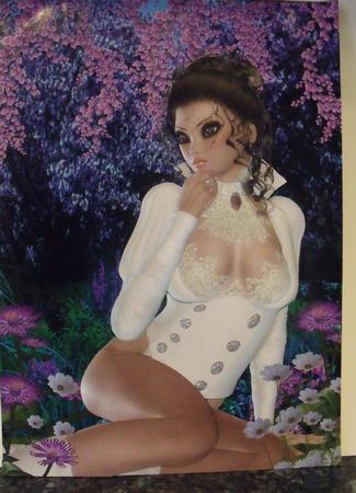 Lost in Thought A4 Card Front by Tracey Duckmanton