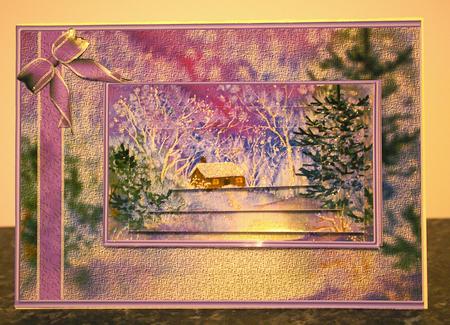 Winter Cottage by Tracey Duckmanton