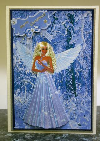 Fairy Christmas Wonderland Decoupage by Tracey Duckmanton